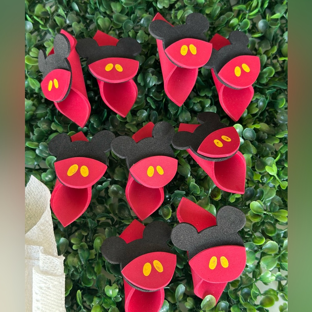 Mickey Mouse Inspired Napkin Rings